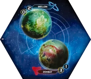 Twilight Imperium 4 Tile Number 4 and System Number 30.
