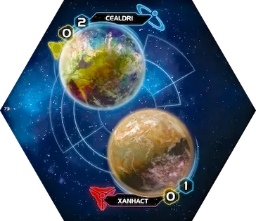Twilight Imperium 4 Tile Number 3 and System Number 73.
